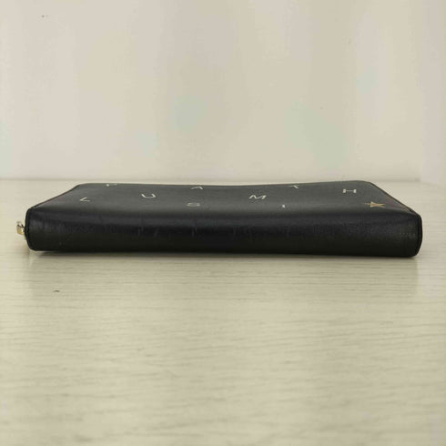 ポールスミス Paul Smith アルファベットプリント ラウンドファスナー長財布 メンズ