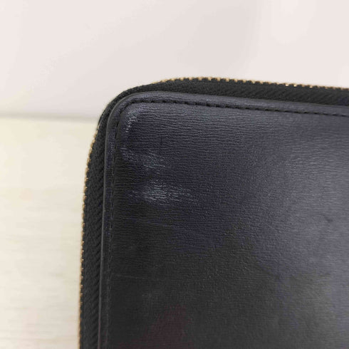 ポールスミス Paul Smith アルファベットプリント ラウンドファスナー長財布 メンズ