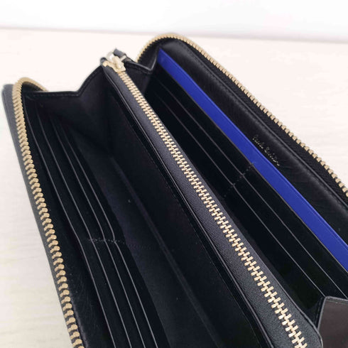 ポールスミス Paul Smith アルファベットプリント ラウンドファスナー長財布 メンズ