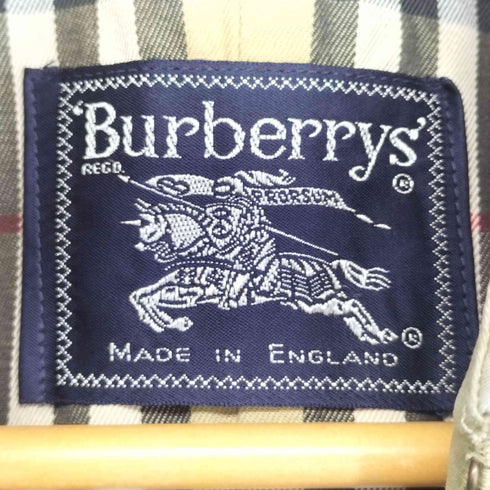 バーバリーロンドン BURBERRY LONDON イングランド製 裏地チェック トレンチコート  レディース
