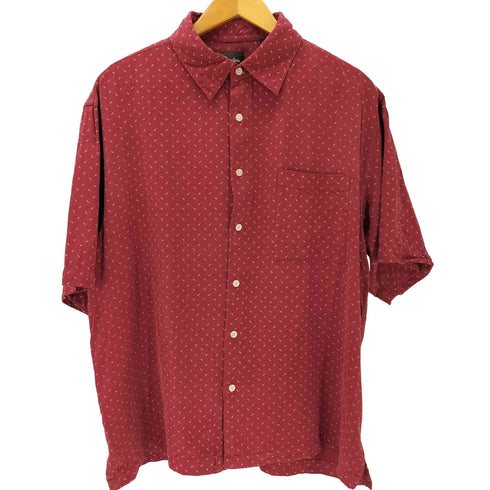 ニーマンマーカス Neiman Marcus 総柄 S/S シャツ メンズ import:L