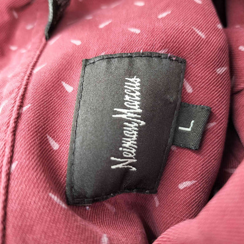 ニーマンマーカス Neiman Marcus 総柄 S/S シャツ メンズ import:L
