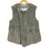 キココスタディノフ KIKO KOSTADINOV 23ss Grey Zlatyu Sleeveless Shearling Vest スリーブレス シェアリング パイル ダブル ライダース ベスト メンズ EUR:48