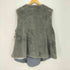 キココスタディノフ KIKO KOSTADINOV 23ss Grey Zlatyu Sleeveless Shearling Vest スリーブレス シェアリング パイル ダブル ライダース ベスト メンズ EUR:48