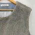 キココスタディノフ KIKO KOSTADINOV 23ss Grey Zlatyu Sleeveless Shearling Vest スリーブレス シェアリング パイル ダブル ライダース ベスト メンズ EUR:48