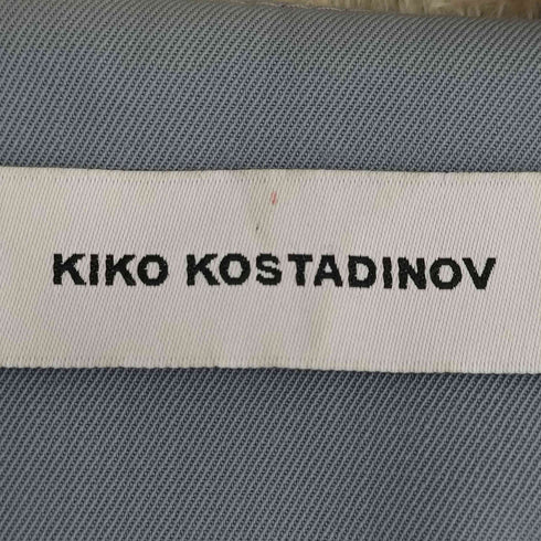 キココスタディノフ KIKO KOSTADINOV 23ss Grey Zlatyu Sleeveless Shearling Vest スリーブレス シェアリング パイル ダブル ライダース ベスト メンズ EUR:48