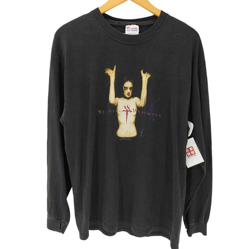 00S Hanes ボディ フォト プリント バンド L/S Tシャツ コピーライト 2001 メンズ import:L