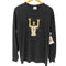 00S Hanes ボディ フォト プリント バンド L/S Tシャツ コピーライト 2001 メンズ import:L