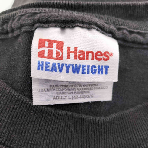 00S Hanes ボディ フォト プリント バンド L/S Tシャツ コピーライト 2001 メンズ import:L