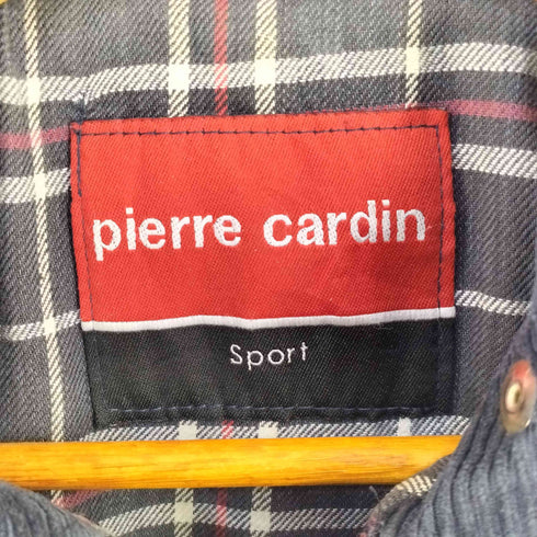 ピエールカルダン pierre cardin 英国製 裏地チェック オイルドジャケット メンズ  50