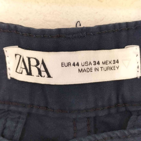 ザラ ZARA ワイド カーゴパンツ メンズ 34