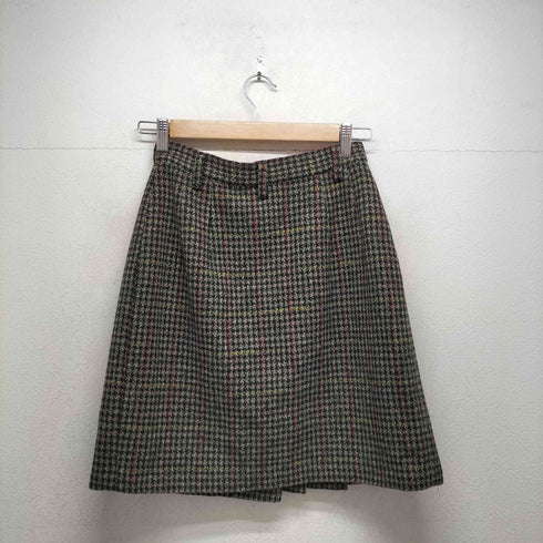 ニコル NICOLE ウールプリーツ巻きスカート レディース