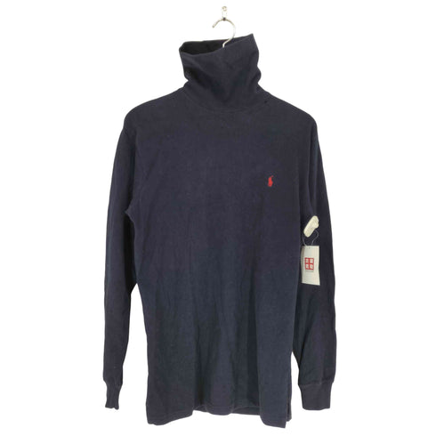 ポロバイラルフローレン Polo by RALPH LAUREN ポニー刺繍コットンタートルネック メンズ S