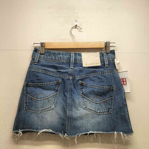 マジェスティックレゴン MAJESTIC LEGON カットオフ加工デニムミニスカート レディース S