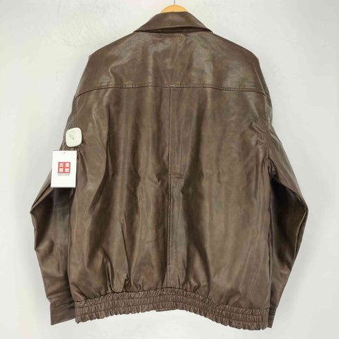 FFEIN ビックシルエットフェイクレザーA-2ジャケット レディース JPN:L