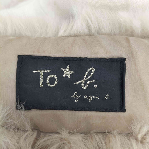 トゥービーバイアニエスベー To b. by agnes b. リボンマフラー レディース