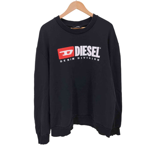 ディーゼル DIESEL ロゴ刺繍クルーネックスウェット メンズ JPN:XXL