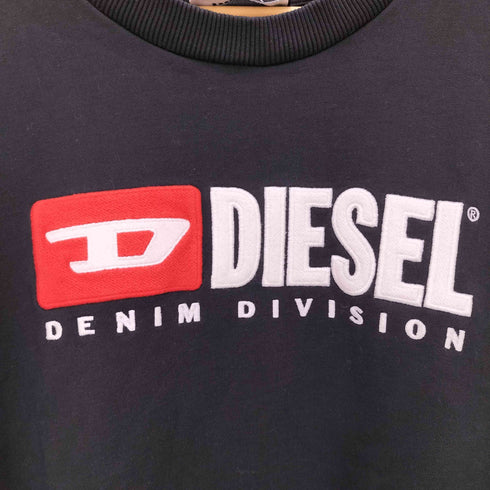 ディーゼル DIESEL ロゴ刺繍クルーネックスウェット メンズ JPN:XXL