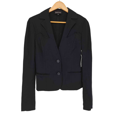 エンポリオアルマーニ EMPORIO ARMANI イタリア製 ストレッチテーラード レディース JPN:40