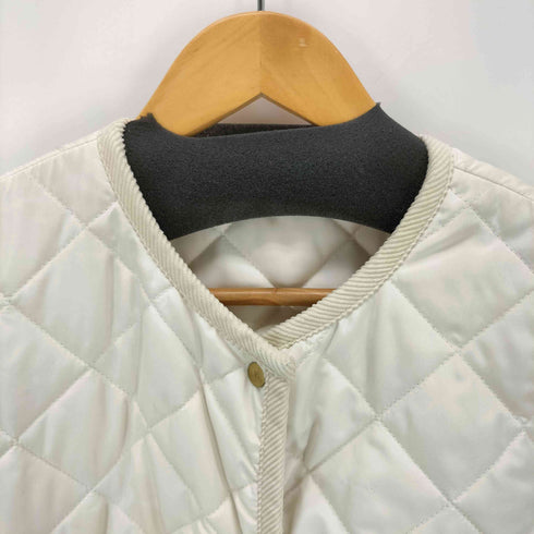 ビーミングバイビームス B:MING by BEAMS キルティング ノーカラー ロング コート レディース JPN:S