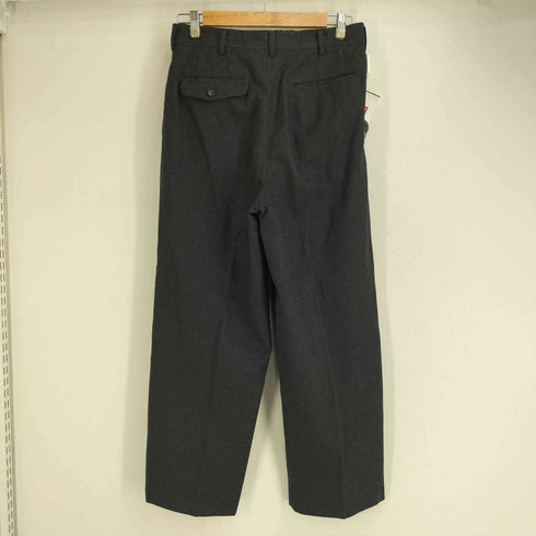 コムデギャルソンオム COMME des GARCONS HOMME AD1997 田中オム ウール100% タックテーパードパンツ メンズ JPN:M