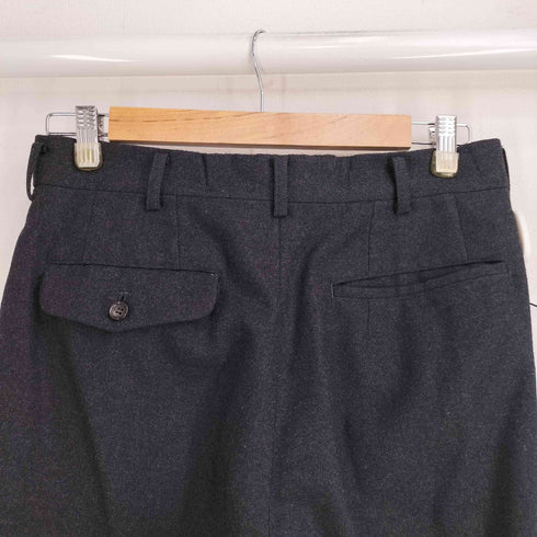 コムデギャルソンオム COMME des GARCONS HOMME AD1997 田中オム ウール100% タックテーパードパンツ メンズ JPN:M