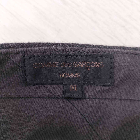 コムデギャルソンオム COMME des GARCONS HOMME AD1997 田中オム ウール100% タックテーパードパンツ メンズ JPN:M