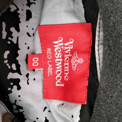 ヴィヴィアンウエストウッドレッドレーベル Vivienne Westwood RED LABEL ストライプスクエアシャツ レディース 00