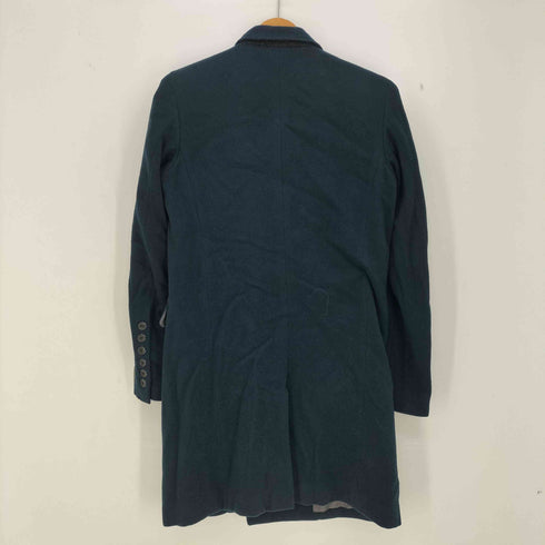 シャリーフ SHAREEF ウール混 マルチポケット ダブルブレスト チェスターコート メンズ JPN:1