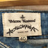 ヴィヴィアンウエストウッド アングロマニア Vivienne Westwood ANGLOMANIA ワッペン刺繍デザインショートデニムパンツ レディース 40