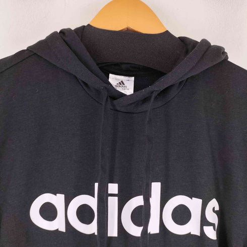 アディダス adidas ロゴプリント フーディ メンズ JPN:L