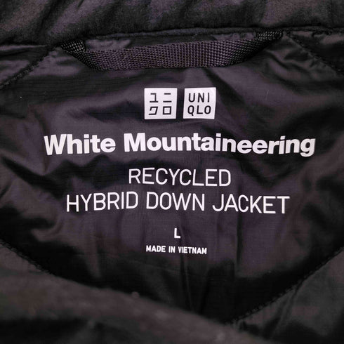 ホワイトマウンテニアリング WHITE MOUNTAINEERING リサイクルハイブリッドダウンジャケット メンズ JPN:L