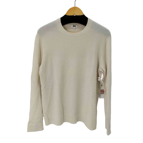 ユニクロ UNIQLO カシミヤクルーネックセーター メンズ JPN:XL