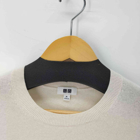ユニクロ UNIQLO カシミヤクルーネックセーター メンズ JPN:XL