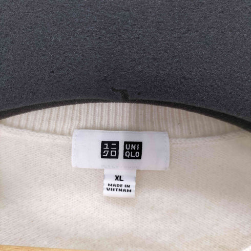 ユニクロ UNIQLO カシミヤクルーネックセーター メンズ JPN:XL