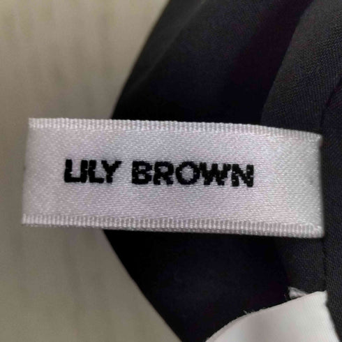 リリーブラウン Lily Brown ボリュームスリーブロングワンピース レディース JPN:0