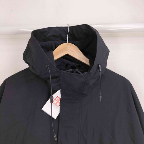 アディダス adidas マストハブ スモールロゴ ルーズフィット フリース裏地付きウーブンフード付きジャケット メンズ import:M