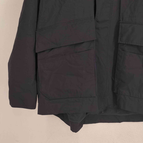 アディダス adidas マストハブ スモールロゴ ルーズフィット フリース裏地付きウーブンフード付きジャケット メンズ import:M