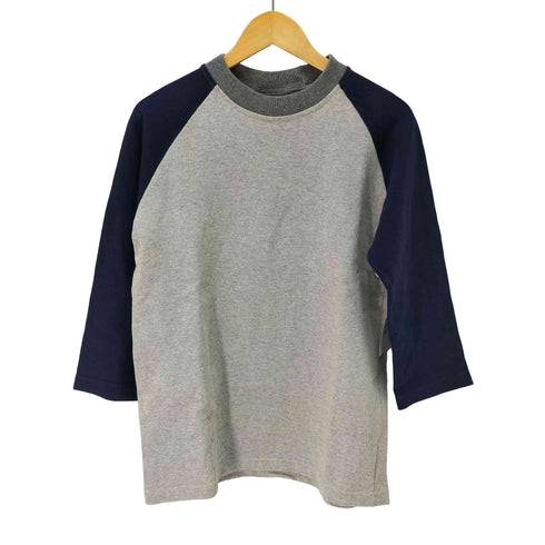 バーバリアン BARBARIAN バイカラー ラグランカットソー メンズ import:M