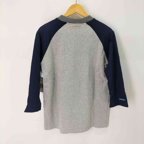 バーバリアン BARBARIAN バイカラー ラグランカットソー メンズ import:M