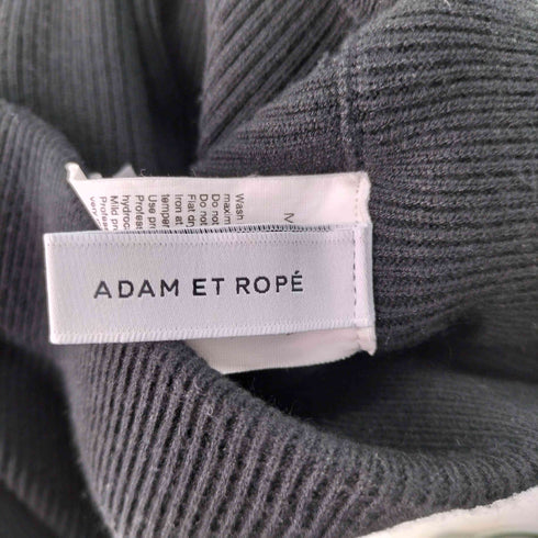 アダムエロペ Adam et Rope 【サステナブル】3Dニットリブサイクルパンツ レディース