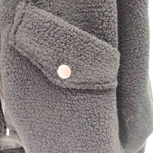 ニーアクロージング NIER CLOTHING 軽量×防寒ハイネックドロップショルダーボアアウター レディース FREE