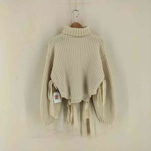 ラインヴァンド LEINWANDE Wool Tie Knit Top レディース FREE