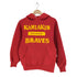 ジャージーズ JERZEES KAMIAKIN BRAVES プルオーバーパーカー メンズ S