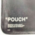 オフホワイト OFF-WHITE Quote Pouch レザー ポーチ クラッチ バッグ メンズ