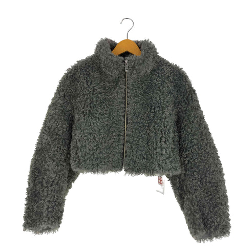 スライ SLY CURLY BOA CROP フェイクファー クロップドジャケット レディース FREE