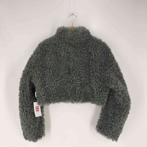 スライ SLY CURLY BOA CROP フェイクファー クロップドジャケット レディース FREE
