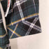 バーバリーブルーレーベル BURBERRY BLUE LABEL フロントフリル チェック柄ホース刺繍シャツワンピース レディース 36