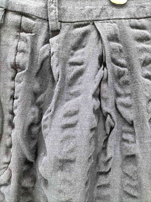 ニート NEAT Jumbo Sheersucker TAPERED - NAVY ジャンボ シアサッカー テーパード パンツ メンズ JPN:46