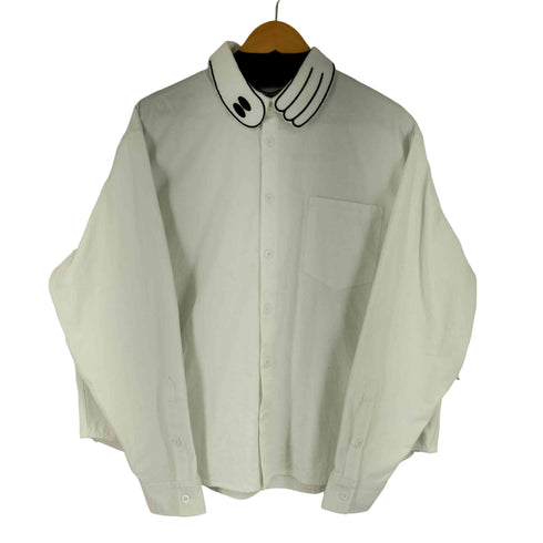WNTD Apparel Blu Boy Ghost Collar Dress Shirt レディース JPN:S